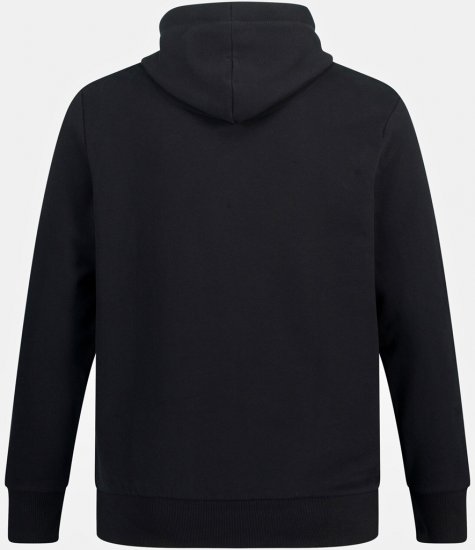 JAY-PI Hoodie with Soft Brushed Interior Black - Pulovere & hanorace - Pulovere & Hanorace Bărbați Mărimi Mari