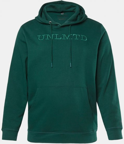 JAY-PI Hoodie UNLMTD Green - Pulovere & hanorace - Pulovere & Hanorace Bărbați Mărimi Mari