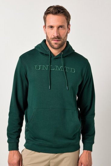 JAY-PI Hoodie UNLMTD Green - Pulovere & hanorace - Pulovere & Hanorace Bărbați Mărimi Mari