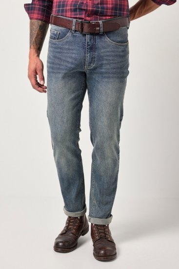 JP1880 FLEXNAMIC Modern Straight Fit Jeans Vintage Denim - Blugi & pantaloni - Blugi & Pantaloni Bărbați Mărimi Mari