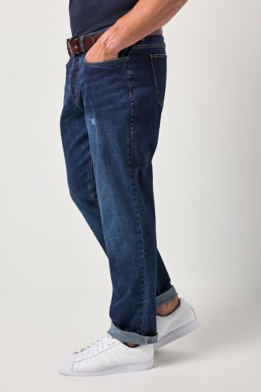 JP1880 FLEXNAMIC Jeans Tapered Loose Fit Dark Denim Blue - Blugi & pantaloni - Blugi & Pantaloni Bărbați Mărimi Mari