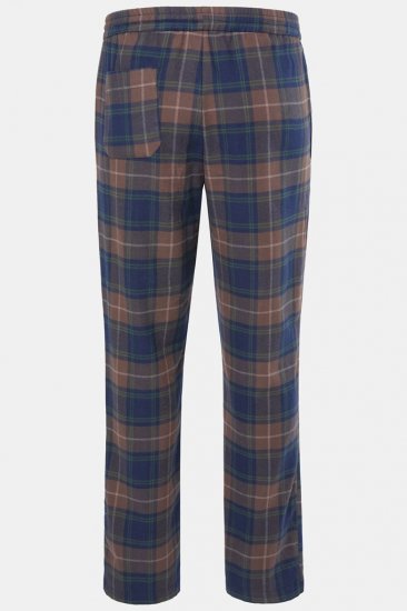 JP1880 Pyjama Trousers Flannel Check Brown - Lenjerie intimă & costum baie - Lenjerie Intimă Bărbați Mărimi Mari