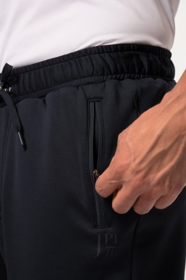 JAY-PI Tennis Tracksuit Pants Black - Pantaloni trening - Pantaloni Trening Bărbați Mărimi Mari