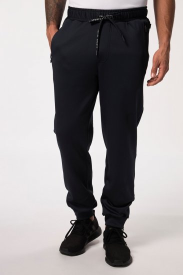 JAY-PI Tennis Tracksuit Pants Black - Pantaloni trening - Pantaloni Trening Bărbați Mărimi Mari