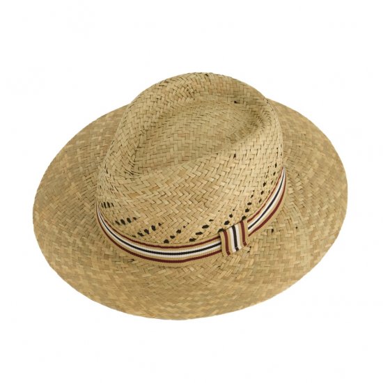 JP1880 Straw Hat Woven Yellow - Accesorii - 