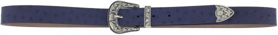 Ulla Popken Classic Belt Blue - Curele damă - 