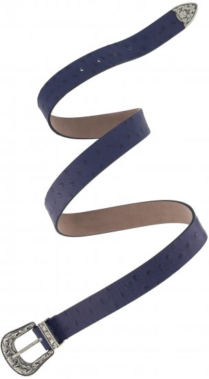 Ulla Popken Classic Belt Blue - Curele damă - 