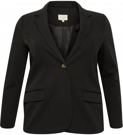 Kaffe Curve Sakira Blazer Negru Intens - Sacouri - 