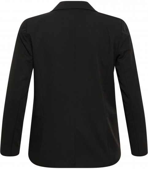 Kaffe Curve Sakira Blazer Negru Intens - Sacouri - 