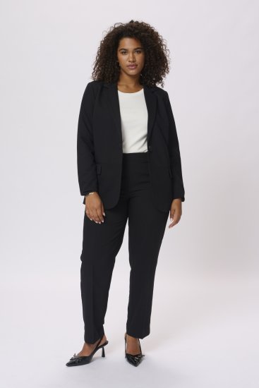 Kaffe Curve Sakira Blazer Negru Intens - Sacouri - 