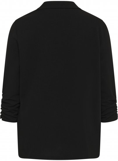 Kaffe Curve Pheolo 3/4 Sleeve Blazer Black Deep - Sacouri - 