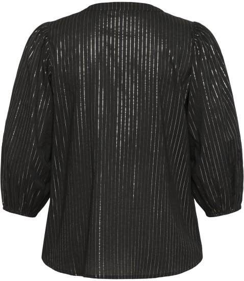 Kaffe Curve Luisa Blouse Black Deep - Bluze - 