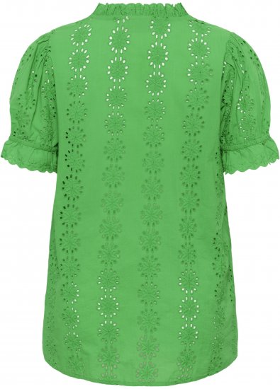 Kaffe Curve Dina Blouse Bright Green - Bluze - 