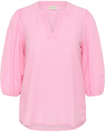 Kaffe Curve Penelopia Blouse Pink Frosting - Bluze - 