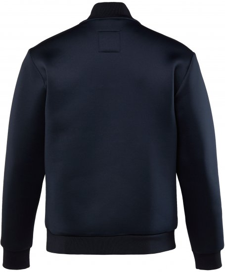 JP1880 College Jacket Scuba Fabric with Zipper Navy - Geci - Geci Bărbați Mărimi Mari