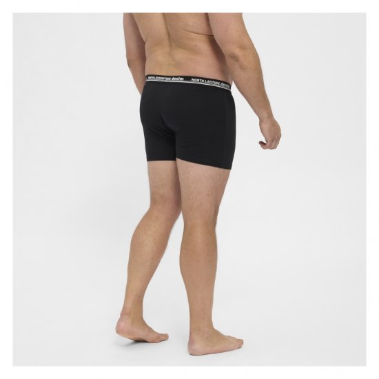 North Latitude 5-Pack Boxershorts Black - Boxeri - Boxeri Bărbați Mărimi Mari