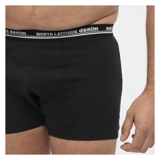 North Latitude 5-Pack Boxershorts Black - Boxeri - Boxeri Bărbați Mărimi Mari