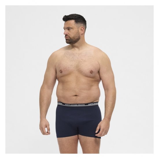 North Latitude 5-Pack Boxershorts Navy - Boxeri - Boxeri Bărbați Mărimi Mari