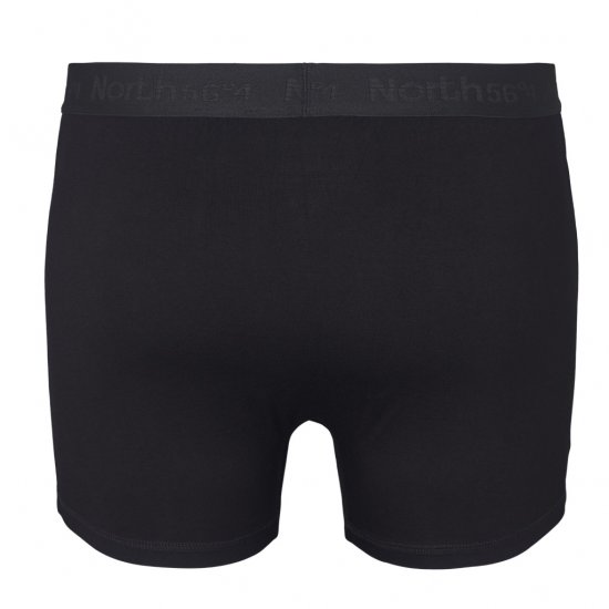 North Latitude Bamboo 2-Pack Trunks Black - Boxeri - Boxeri Bărbați Mărimi Mari
