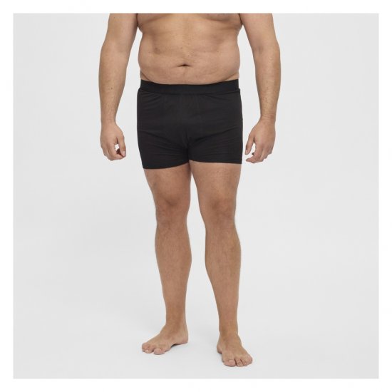 North Latitude Bamboo 2-Pack Trunks Black - Boxeri - Boxeri Bărbați Mărimi Mari