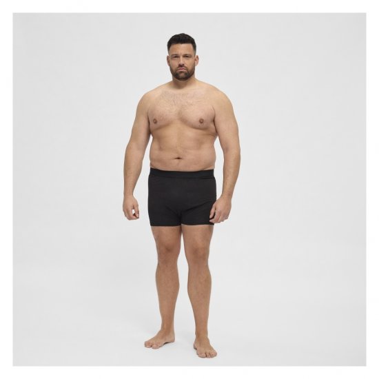 North Latitude Bamboo 2-Pack Trunks Black - Boxeri - Boxeri Bărbați Mărimi Mari