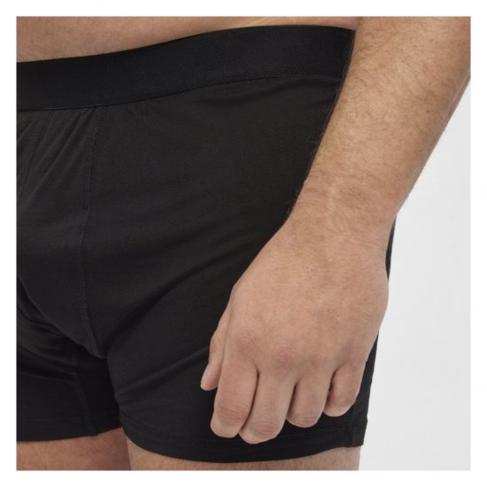North Latitude Bamboo 2-Pack Trunks Black - Boxeri - Boxeri Bărbați Mărimi Mari