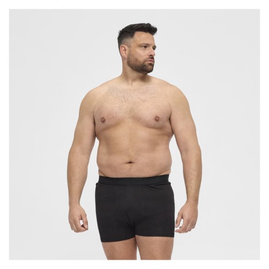 North Latitude Bamboo 2-Pack Trunks Black - Boxeri - Boxeri Bărbați Mărimi Mari