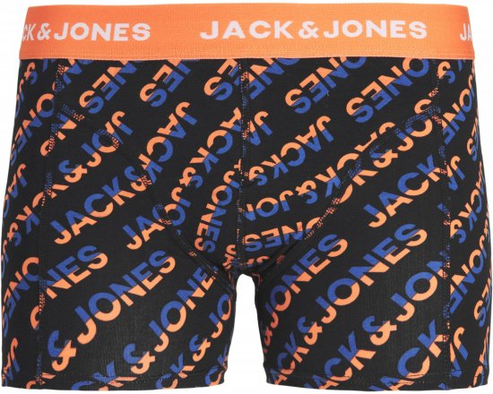 Jack & Jones Logo Trunks 3-Pack Navy Blazer - Lenjerie intimă & costum baie - Lenjerie Intimă Bărbați Mărimi Mari
