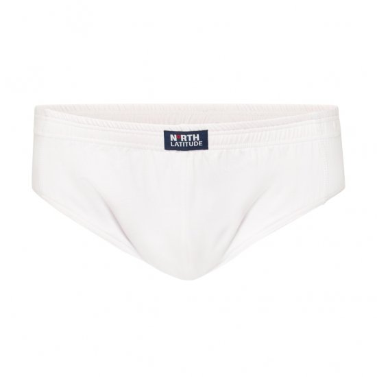 North Latitude Brief Underwear White - Chiloți - Chiloți Bărbați Mărimi Mari