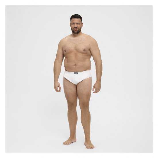 North Latitude Brief Underwear White - Chiloți - Chiloți Bărbați Mărimi Mari