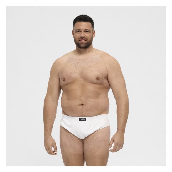 North Latitude Brief Underwear White - Chiloți - Chiloți Bărbați Mărimi Mari
