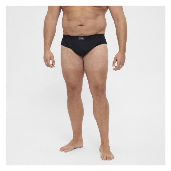 North Latitude Brief Underwear Black - Chiloți - Chiloți Bărbați Mărimi Mari