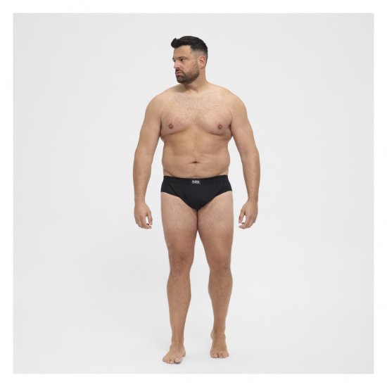 North Latitude Brief Underwear Black - Chiloți - Chiloți Bărbați Mărimi Mari