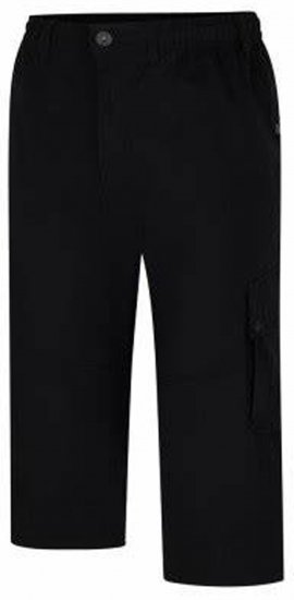 Espionage TR062 Ripstop 3/4 Cargp Trousers Black - Pantaloni cargo - Pantaloni Cargo Bărbați Mărimi Mari