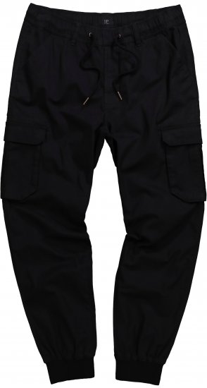 JP1880 Cargo Trousers with Many Pockets Stretchy Black - Blugi & pantaloni - Blugi & Pantaloni Bărbați Mărimi Mari