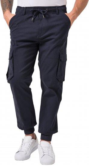 JP1880 Stretchy FLEXNAMIC Cargo Pants Navy - Pantaloni cargo - Pantaloni Cargo Bărbați Mărimi Mari