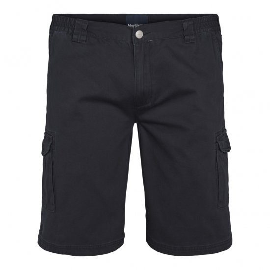 North Latitude Cargo Shorts Navy Blue - Pantaloni scurți - Pantaloni Scurți Mărimi mari Bărbați 