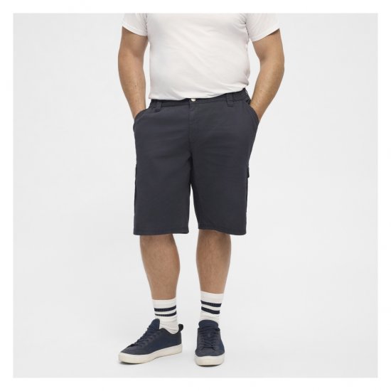 North Latitude Cargo Shorts Navy Blue - Pantaloni scurți - Pantaloni Scurți Mărimi mari Bărbați 