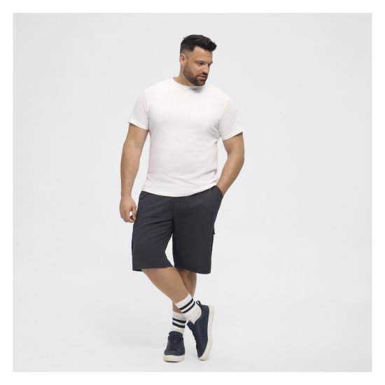 North Latitude Cargo Shorts Navy Blue - Pantaloni scurți - Pantaloni Scurți Mărimi mari Bărbați 