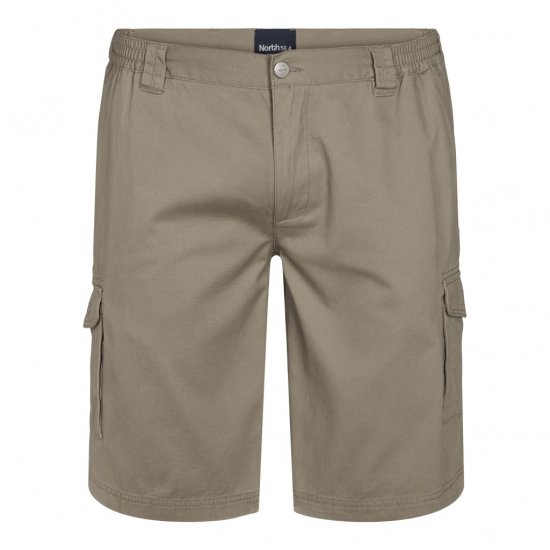 North Latitude Cargo Shorts Sand - Pantaloni scurți - Pantaloni Scurți Mărimi mari Bărbați 