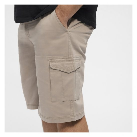 North Latitude Cargo Shorts Sand - Pantaloni scurți - Pantaloni Scurți Mărimi mari Bărbați 