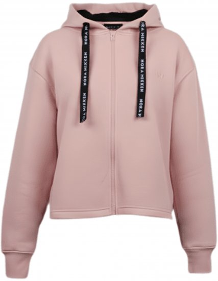 Nora Mikken GERTRUD Cropped Hoodie Pink - Pulovere & hanorace - 