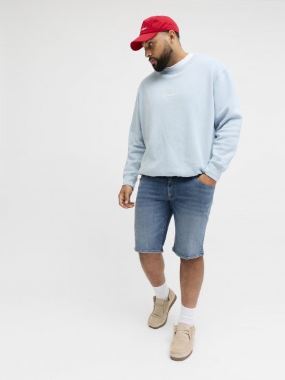 Jack & Jones Rick Original Regular Fit Shorts Blue - Pantaloni scurți - Pantaloni Scurți Mărimi mari Bărbați 