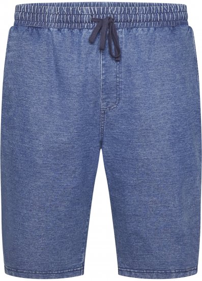 North Latitude 61333 Jog Șorturi Din Denim Albastru Indigo - Pantaloni scurți - Pantaloni Scurți Mărimi mari Bărbați 