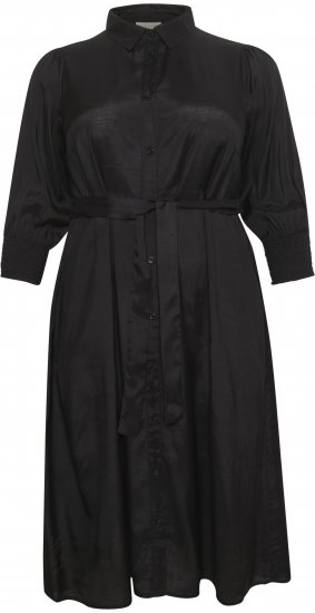 Kaffe Curve Emina Oline Rochie Negru intens - Rochii - 