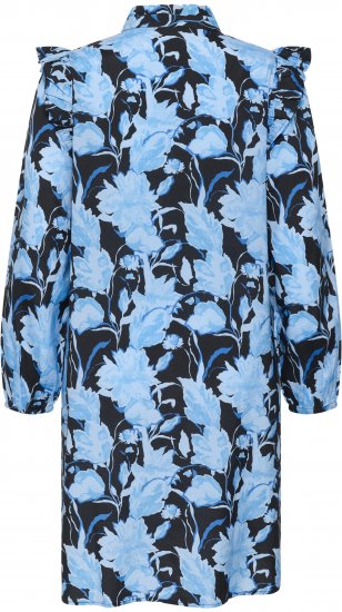 Kaffe Curve Sasja Rochie Blue Snake Flower - Rochii - 