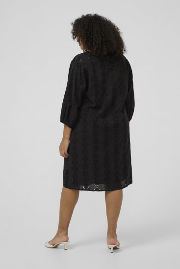Kaffe Curve Dina Dress Black Deep - Rochii midi - 