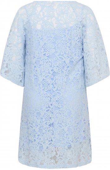 Kaffe Curve Lucy Dress Nantucket Breeze Blue - Rochii midi - 