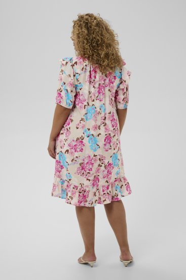 Kaffe Curve Hayley Dress Multi Color Flower - Rochii midi - 