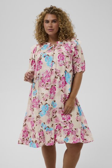 Kaffe Curve Hayley Dress Multi Color Flower - Rochii midi - 